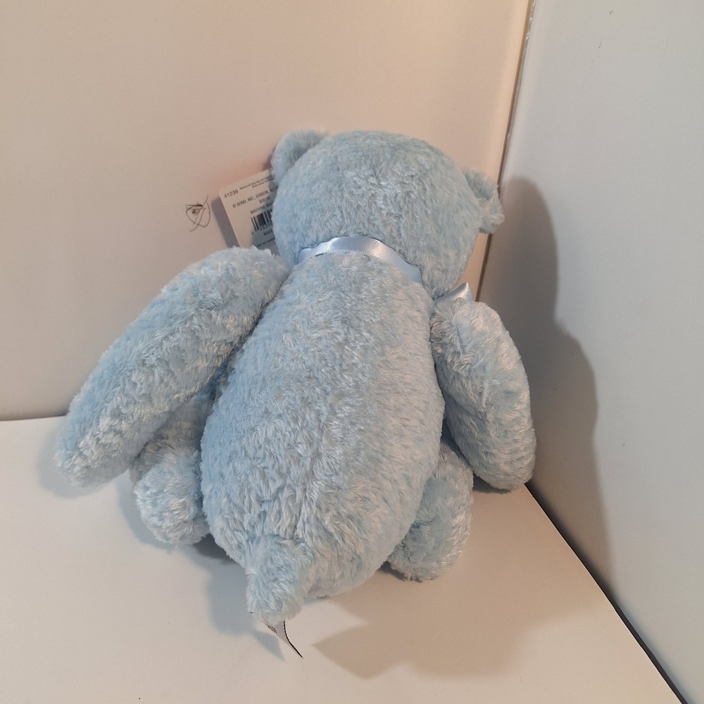 Gund FLOPPY BLUE BABY'S FIRST CHRISTMAS BEAR 15" plush stuffed animal 41239 - Picture 3 of 8
